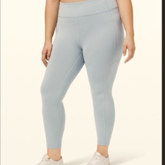 lululemon athletica Pants - Lululemon Invigorate high rise tight 25 inch, size 14 (chambray color)